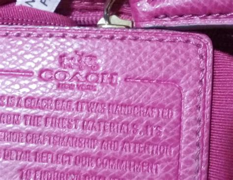 coach bag fake vs real f117618639|coach bag not serial number.